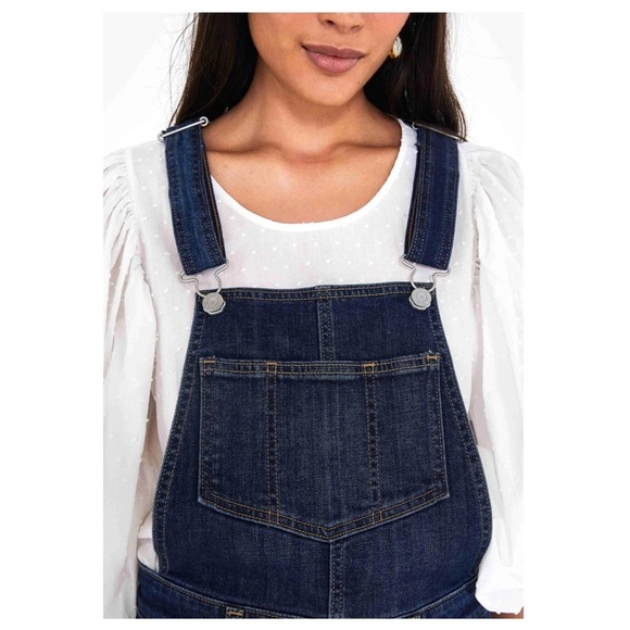 LEVI’S Skinny Overalls in Dark Wash, Size 26 - Picture 4 of 11